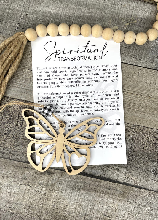 Story Ornament - Butterflies - Spiritual Transformation