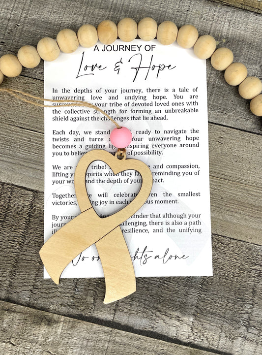 Story Ornament - Cancer - A Journey of Love & Hope