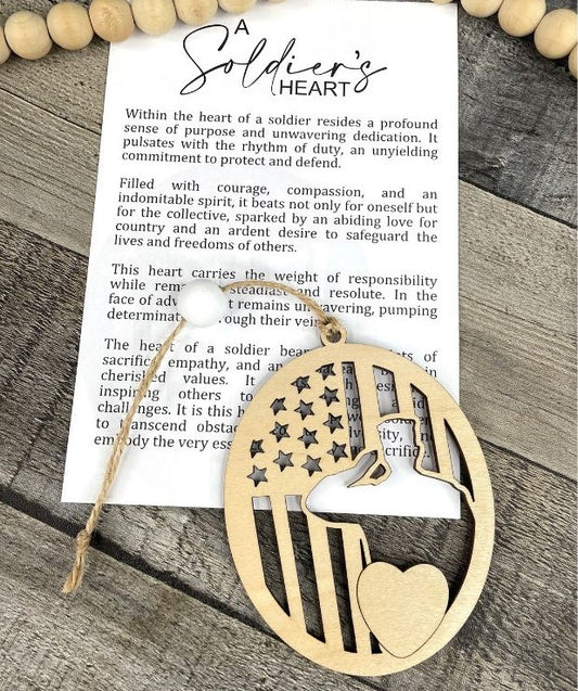 Story Ornament - A Soldiers Heart (US)
